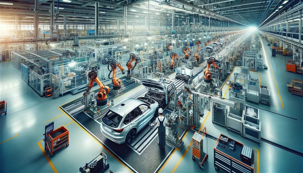 Automobilindustrie Estrichanwendungen 1